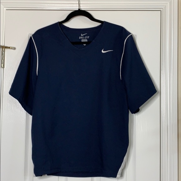 Men’s Nike Dri-Fit Jersey Shirt with Sheer Back - Picture 1 of 8